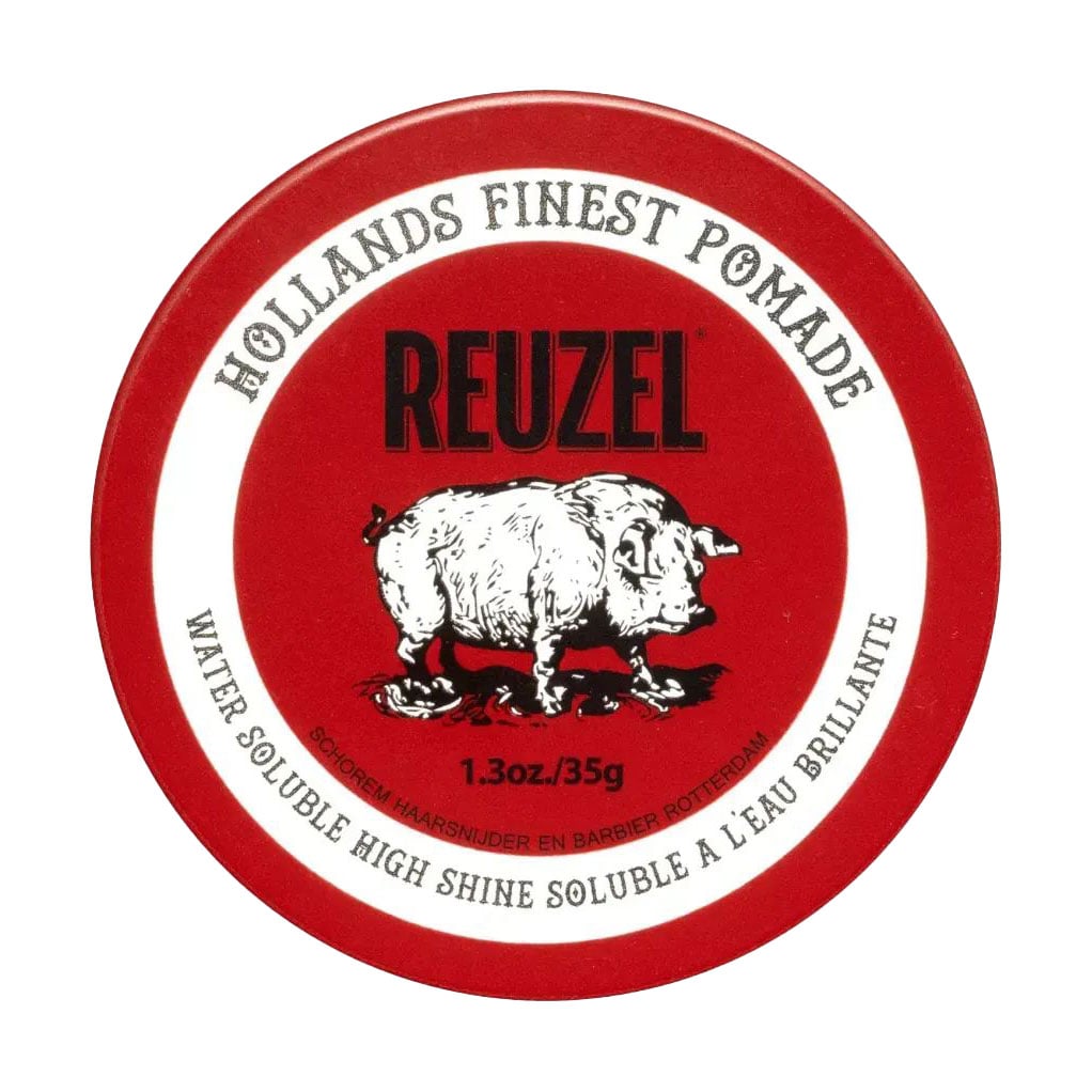 Помада для укладання волосся Reuzel Red Pomade Water Soluble High Sheen, 35 г